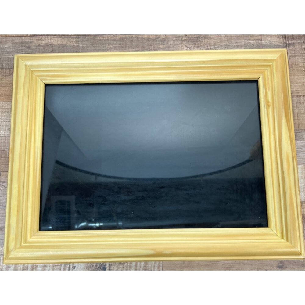 Keepsake Memory Tray With Glass Insert 14.5" X 11.5" Sturdy Construction